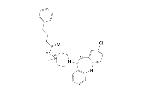 1-[4-(8-CHLORO-5H-DIBENZO-[B,E]-[1,4]-DIAZEPIN-11-YL)-1-METHYLHEXAHYDROPYRAZIN-1-IUM]-1-(4-PHENYL)-BUTANIMIDE