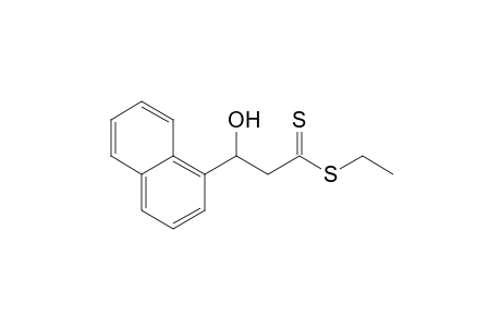 Ethyl 3-hydroxy-3-(1-naphthyl)propanedithioate
