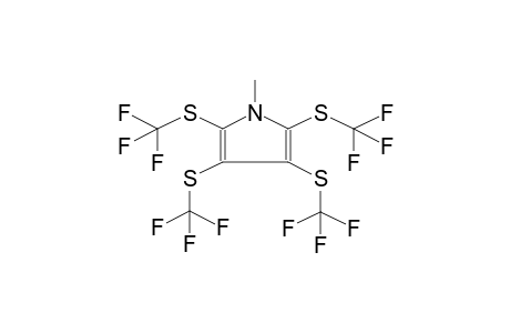 1-METHYLTETRAKIS(TRIFLUOROMETHYLTHIO)PYRROLE