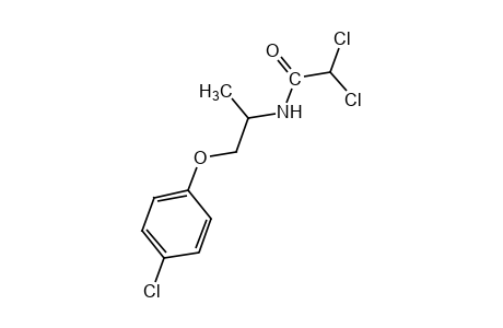 N-[2-(p-chlorophenoxy)-1-methylene]-2,2-dichloroacetamide