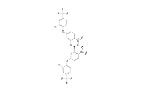 Disulfide, bis[5-[2-chloro-4-(trifluoromethyl)phenoxy]-2-nitrophenyl]