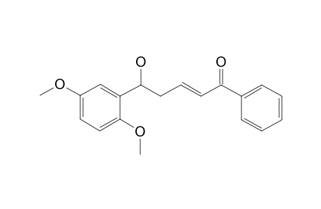 (2E)-5-(2,5-Dimethoxyphenyl)-5-hydroxy-1-phenylpent-2-en-1-one