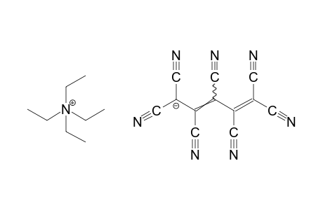 tetraethylammonium 1,1,2,3,4,5,5-heptacyanopentadienide