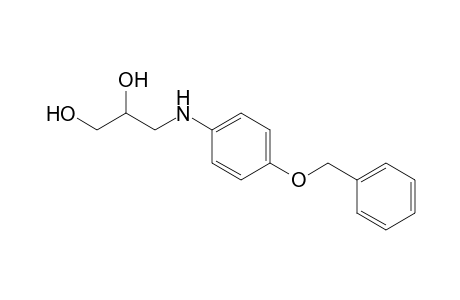 1,2-Dihydroxy-3-[(p-benzyloxyphenyl)amino]-propane