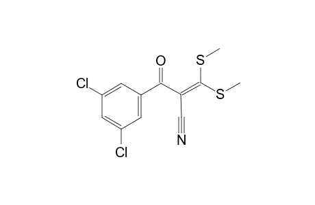 Propenenitrile, 2-(3,5-dichlorobenzoyl)-3,3-bis(methylthio)-