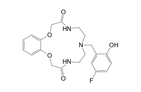 7-(5-FLUORO-2-HYDROXYBENZYL)-5,6,7,8,9,10-HEXAHYDRO-2-H-1,13,4,7,10-BENZODIOXATRIAZACYCLOPENTADECINE-3,11-(4-H,12-H)-DIONE