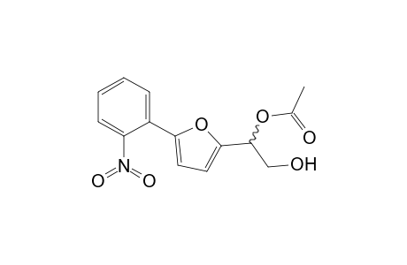 2-Hydroxy-1-(5-(2-nitrophenyl)furan-2-yl)ethyl acetate