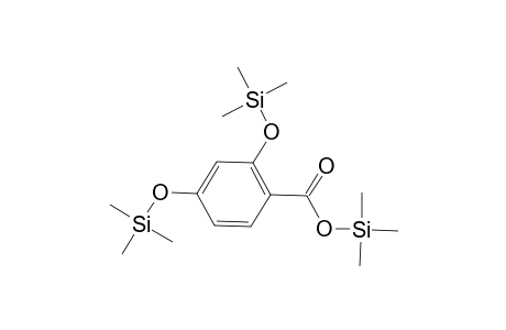 Benzoic acid, 2,4-bis[(trimethylsilyl)oxy]-, trimethylsilyl ester