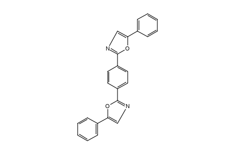 5-Phenyl-2-[4-(5-phenyl-1,3-oxazol-2-yl)phenyl]-1,3-oxazole