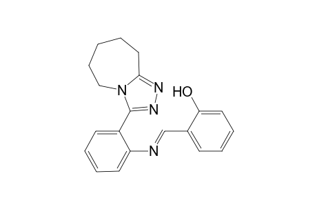 phenol, 2-[(E)-[[2-(6,7,8,9-tetrahydro-5H-[1,2,4]triazolo[4,3-a]azepin-3-yl)phenyl]imino]methyl]-