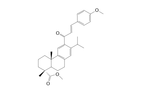 METHYL-12-(PARA-METHOXYCINNAMOYL)-DEHYDROABIETATE
