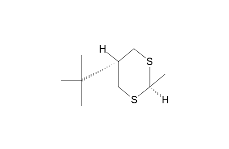 trans-5-tert-BUTYL-2-METHYL-m-DITHIANE