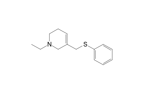 1-Ethyl-3-[(phenylthio)methyl]-1,2,5,6-tetrahydropyridine