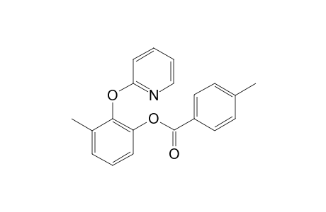 3-Methyl-2-{(pyridin-2-yloxy)phenyl 4-methyl}benzoate