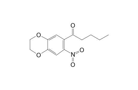 1-(7-Nitro-2,3-dihydro-1,4-benzodioxin-6-yl)pentan-1-one