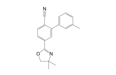 5-(4,4-Dimethyl-4,5-dihydrooxazol-2-yl)-3'-methyl-[1,1'-biphenyl]-2-carbonitrile