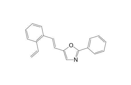 trans-2-Phenyl-5-[2-(2-vinylphenyl)ethenyl]oxazole