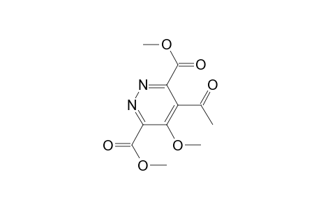 Dimethyl 5-acetyl-4-methoxy-1,2-diazine-3,6-dicarboxylate