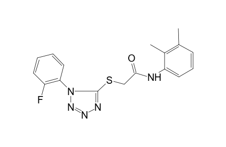 N-(2,3-dimethylphenyl)-2-[1-(2-fluorophenyl)tetrazol-5-yl]sulfanyl-acetamide