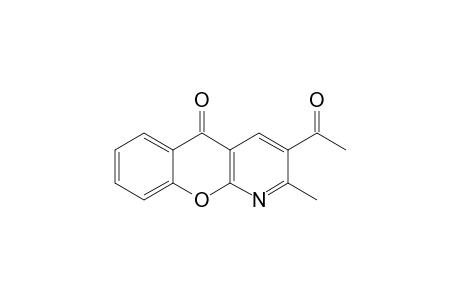3-Acetyl-2-methyl-5H-[1]benzopyrano[2,3-b]pyridin-5-one