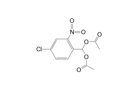 Methanediol, (4-chloro-2-nitrophenyl)-, diacetate (ester)