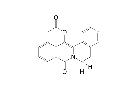 13,13a-didehydro-13-hydroxyberbin-8-one, acetate (ester)