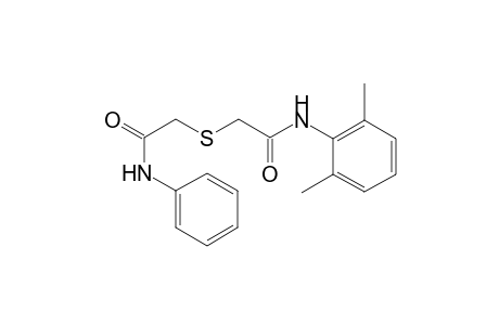 N-(2,6-Dimethyl-phenyl)-2-phenylcarbamoylmethylsulfanyl-acetamide