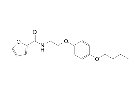 N-[2-(4-butoxyphenoxy)ethyl]-2-furamide