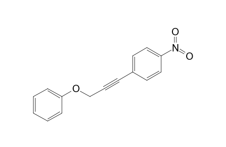 1-Nitro-4-(3-phenoxy-1-propynyl)benzene