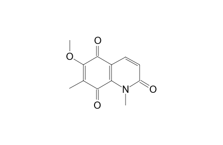 6-Methoxy-1,7-dimethyl-2,5,8(1H)-quinoneone
