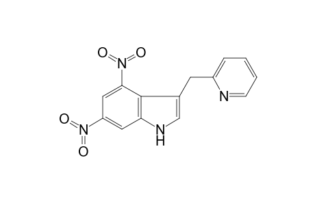 1H-Indole, 4,6-dinitro-3-(2-pyridinylmethyl)-