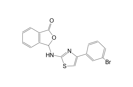 3-{[4-(3-bromophenyl)-1,3-thiazol-2-yl]amino}-2-benzofuran-1(3H)-one