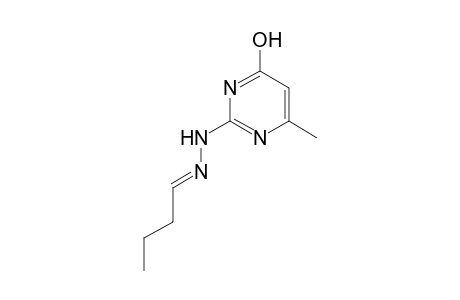 butyraldehyde, (4-hydroxy-6-methyl-2-pyrimidinyl)hydrazone