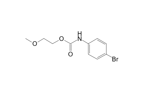 2-methoxyethanol, p-bromocarbanilate