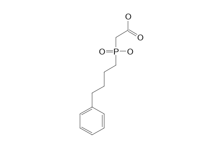 [hydroxy(4-phenylbutyl)phosphinyl]acetic acid