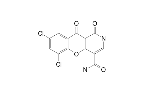 5,7-Dichloro-1,9-dioxo-2,4A,9,9A-tetrahydro-1H-10-oxa-2-azaanthracene-4-carboxylic acid, amide