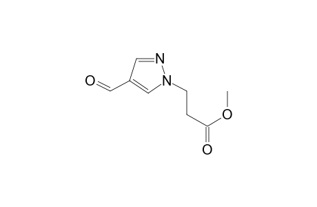 Methyl 3-(4-formylpyrazol-1-yl)propanoate