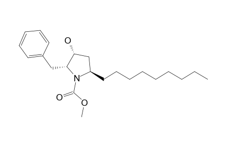 (2R,3R,5R)-N-Methoxycarbonyl-2-benzyl-5-nonyl-3-pyrrolidinol