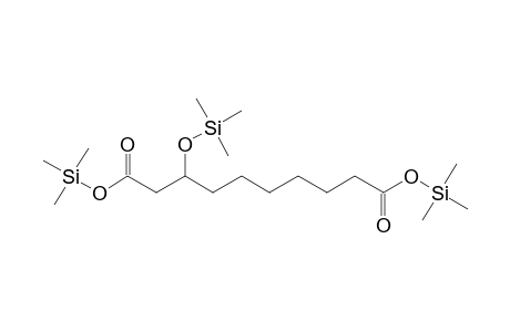 3-Trimethylsiloxysebacic acid, bis(trimethylsilyl)- ester