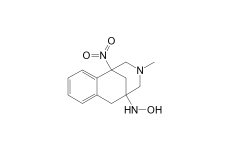 5-Hydroxyamino-3-methyl-1-nitro-1,2,3,4,5,6-hexahydro-1,5-methano-3-benzoazocine