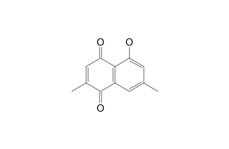 5-Hydroxy-2,7-dimethyl-1,4-naphthoquinone