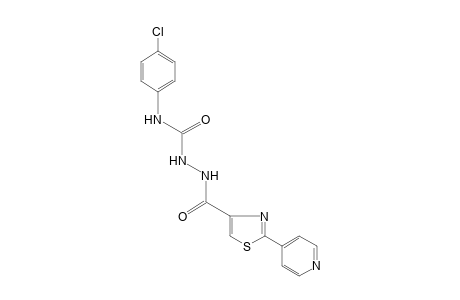 4-(p-chlorophenyl)-1-{[2-(4-pyridyl)-4-thiazolyl]carbonyl}semicarbazide