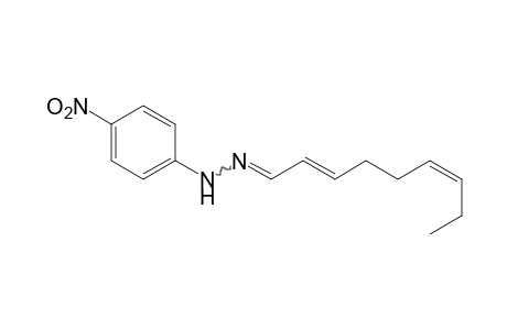 trans, cis-2,6-Nonadienal, p-nitrophenylhydrazone