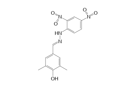 3,5-dimethyl-4-hydroxybenzaldehyde, (2,4-dinitrophenyl)hydrazone