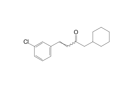 4-(m-chlorophenyl)-1-cyclohexyl-3-buten-2-one