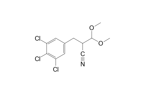 α-cyano-3,4,5-trichlorohydrocinnamaldehyde, dimethyl acetal