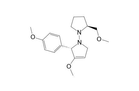 N-(-)-(S)-2-methoxymethylpyrrolidinyl-(S)-2-(p-methoxyphenyl)-3-methoxy-2,5-dihydropyrrole