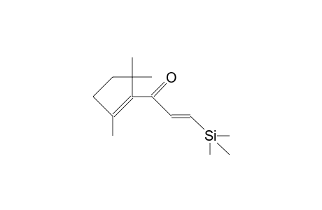 (E)-1-(2,5,5-trimethyl-1-cyclopentenyl)-3-trimethylsilylprop-2-en-1-one