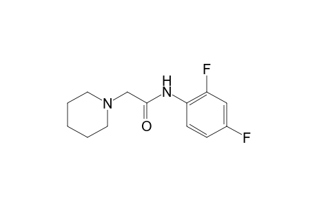 2',4'-Difluoro-1-piperidineacetanilide