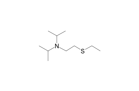 2-Diisopropylaminoethyl ethyl sulfide